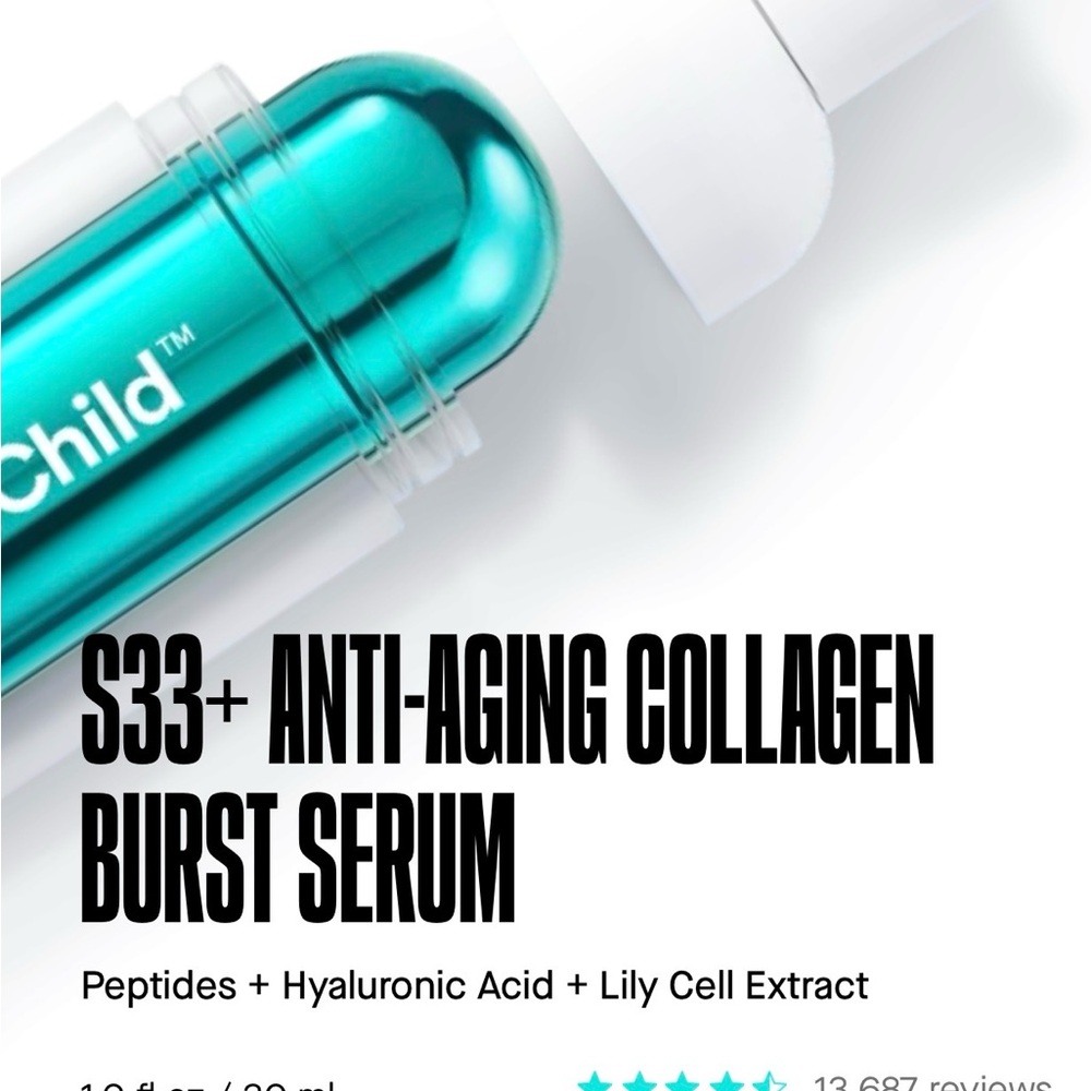 SpoiledChild S33+ anti-aging collagen burst serum - Picture 3 of 5